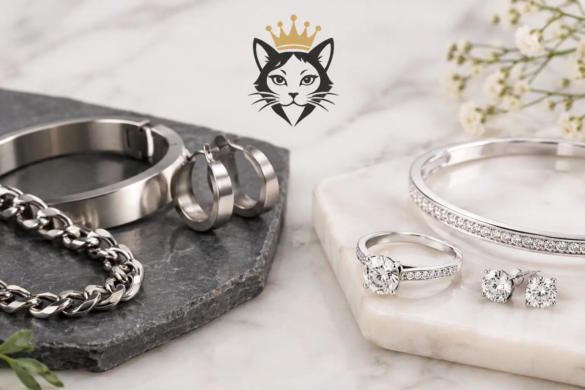 Stainless Steel Versus Sterling Silver Compared