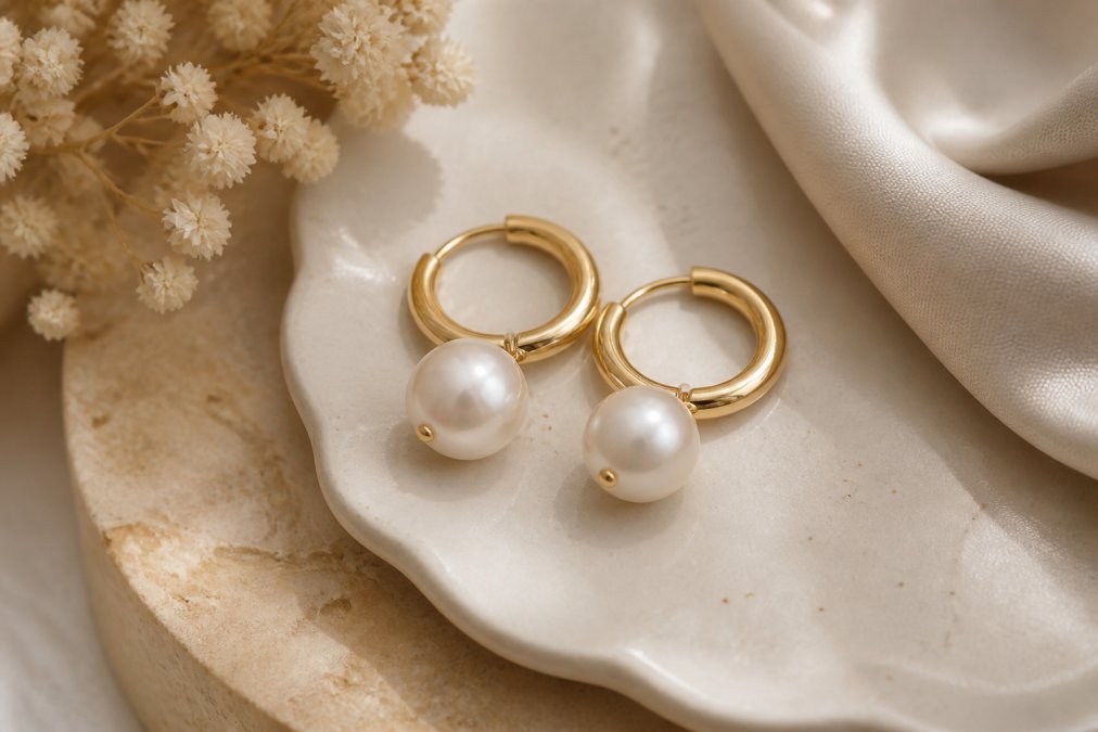 Buy Elegant Freshwater Pearl Earrings Online