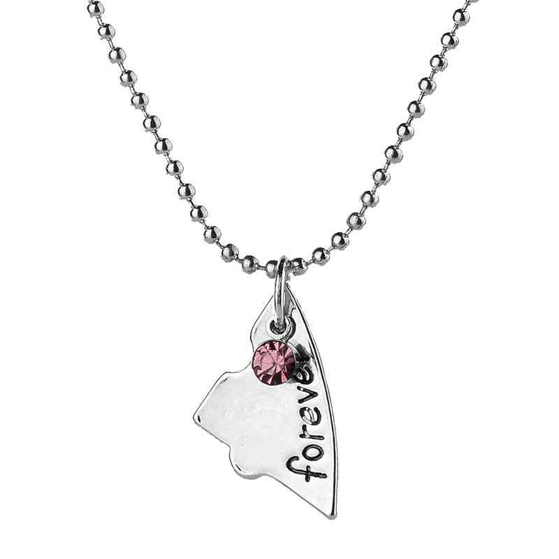 Gemini Lulu Friendship Pendant Necklace Set of 2