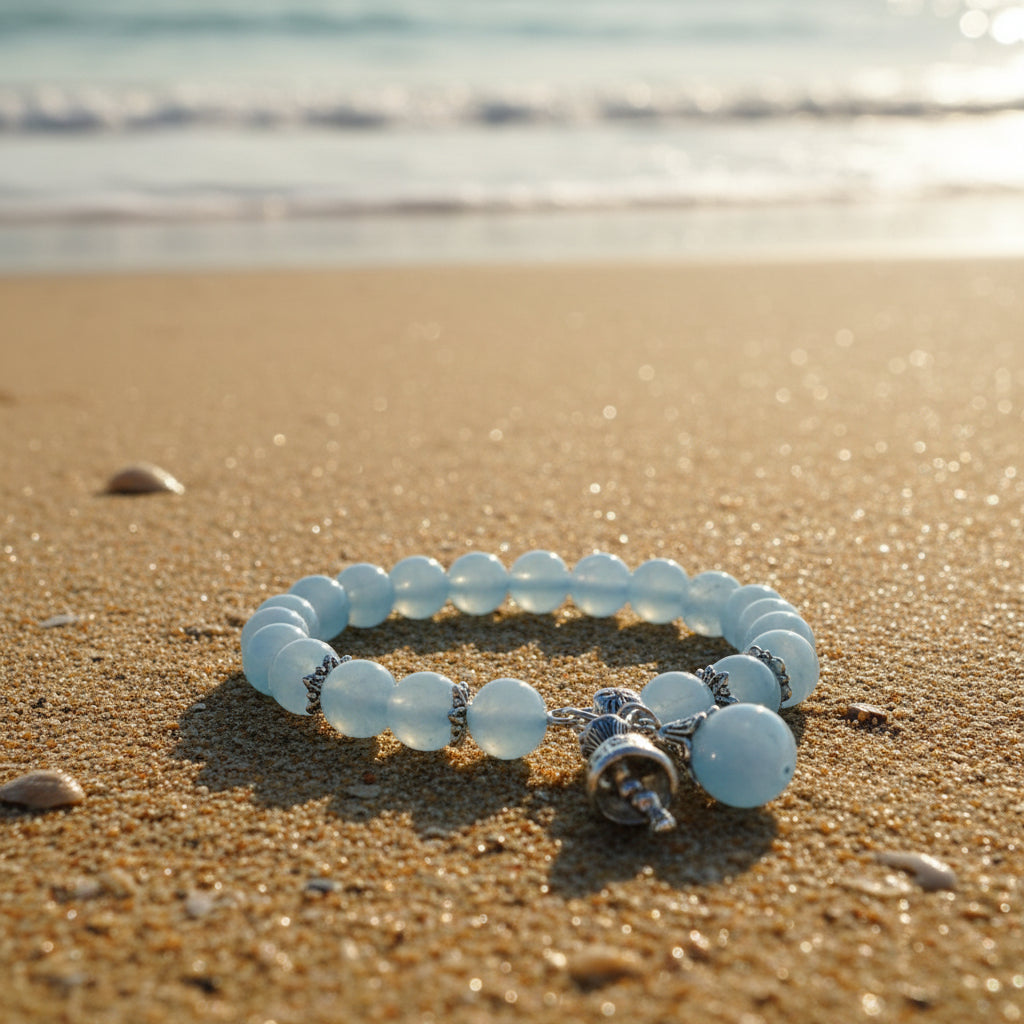 Handmade Cat's Eye Stone Natural Crystal Bracelet