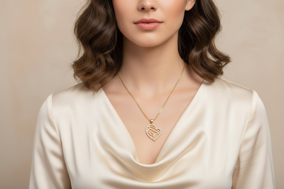 Gold Plated Zircon Cross French Retro Style | Gemini Lulu