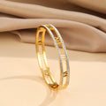 18K Gold Roman Numeral Bracelet | Gold Plated | Gemini Lulu