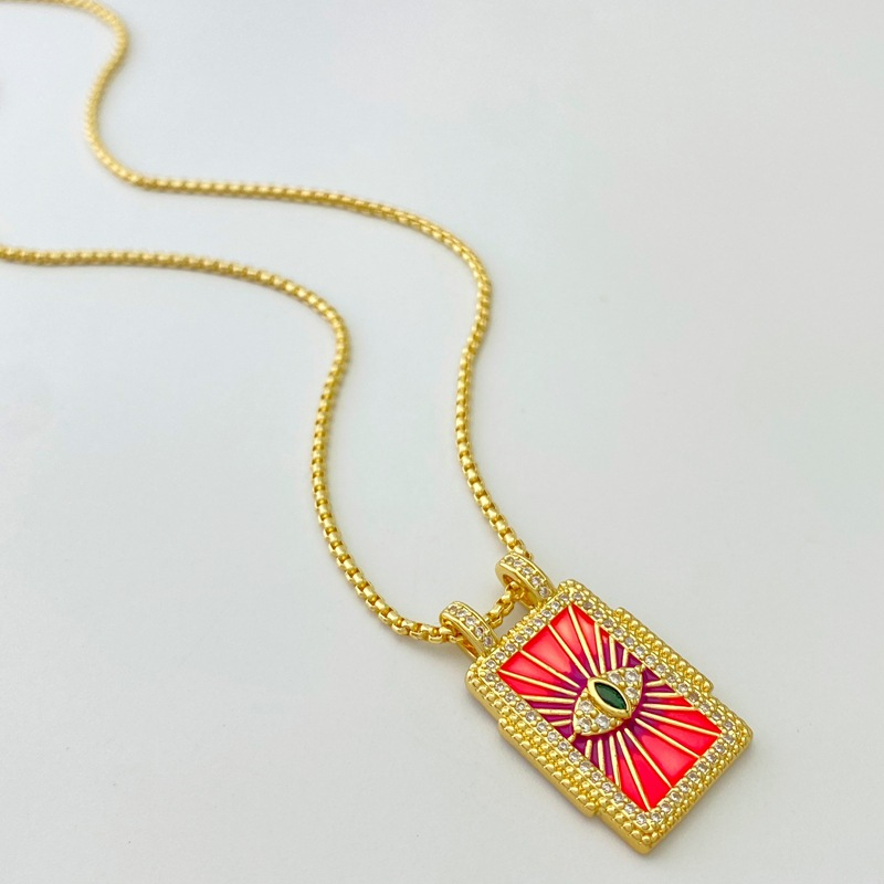 Gilded Tarot Pendant Gemini Lulu - Gemini Lulu