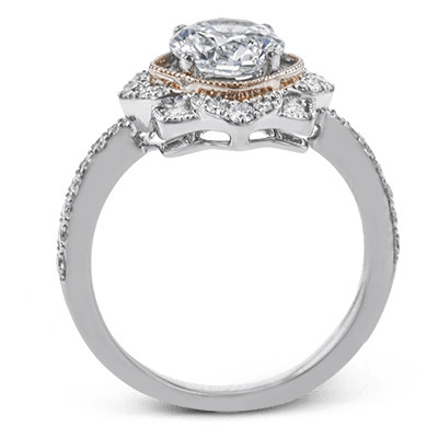 Dual-Tone Ring | 18K Rose Gold Plated | Gemini Lulu