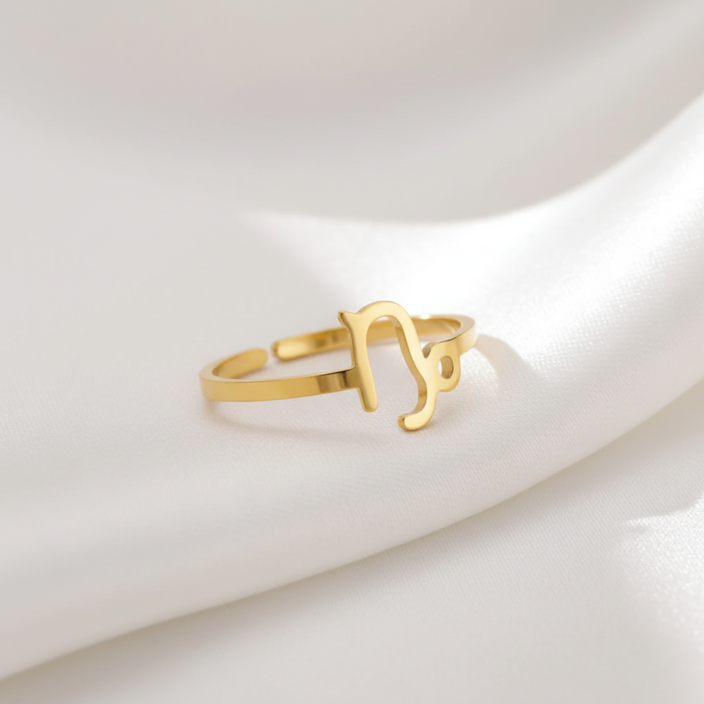 Zodiac Constellation Ring | 18K Gold Plated | Gemini Lulu