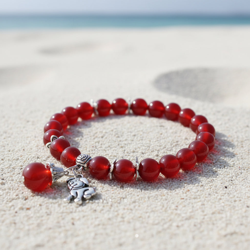 Handmade Cat's Eye Stone Natural Crystal Bracelet