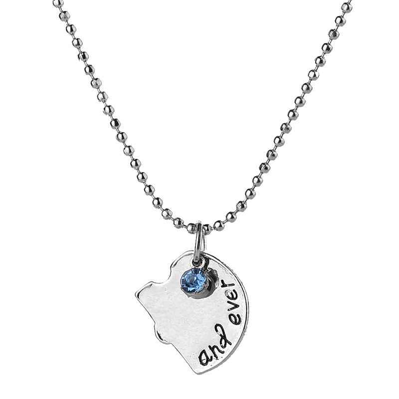Gemini Lulu Friendship Pendant Necklace Set of 2