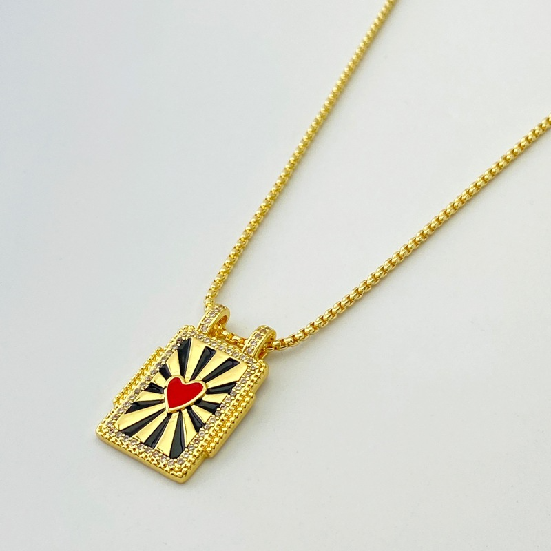 Gilded Tarot Pendant Gemini Lulu - Gemini Lulu