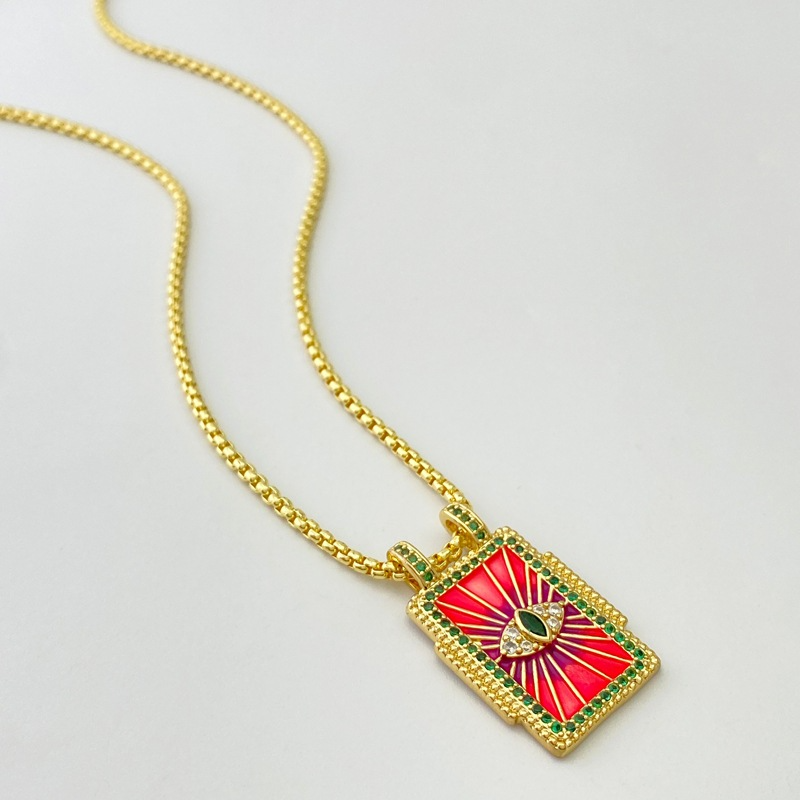 Gilded Tarot Pendant Gemini Lulu - Gemini Lulu