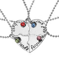 Gemini Lulu Friendship Pendant Necklace Set of 2