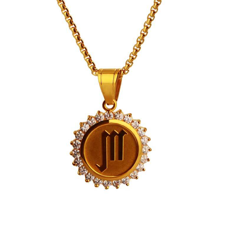 Zodiac Constellation Pendant Necklace | 18K Gold Plated | Gemini Lulu