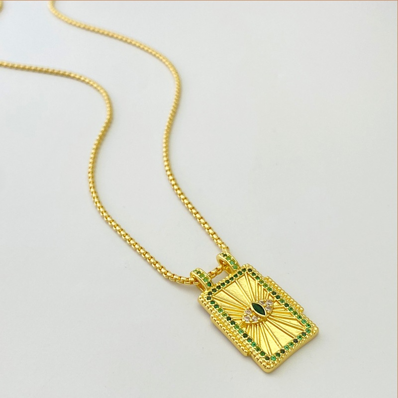 Gilded Tarot Pendant Gemini Lulu - Gemini Lulu