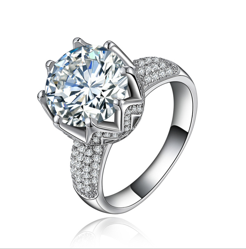 Gemini Lulu Zircon Gemstone Ring in Sterling Silver - Gemini Lulu