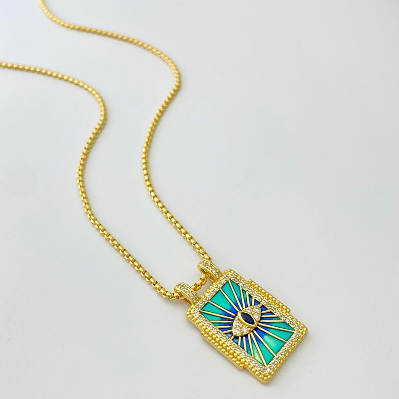 Gilded Tarot Pendant Gemini Lulu - Gemini Lulu