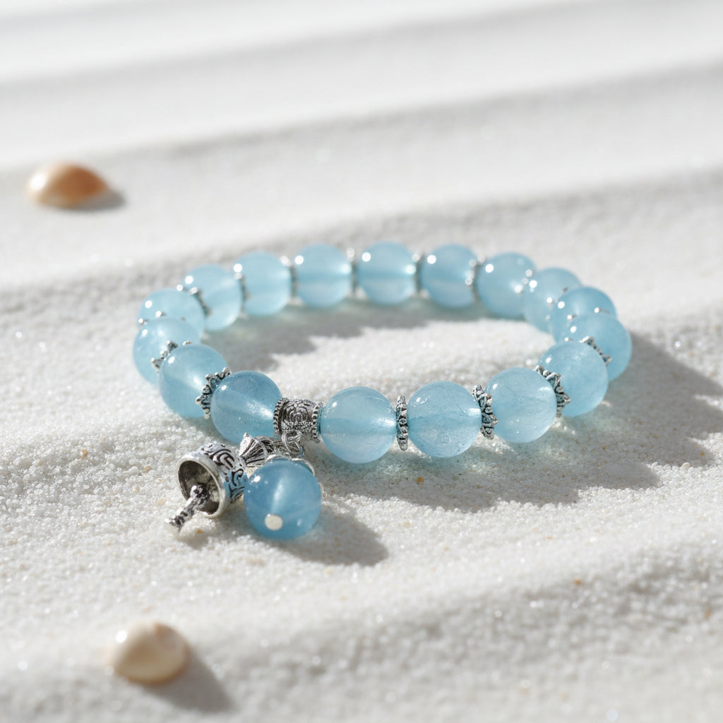 Handmade Cat's Eye Stone Natural Crystal Bracelet