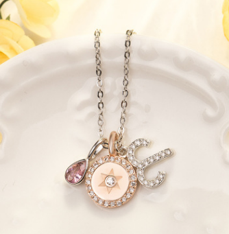 Zodiac Constellation Choker Necklace | Alloy | Gemini Lulu