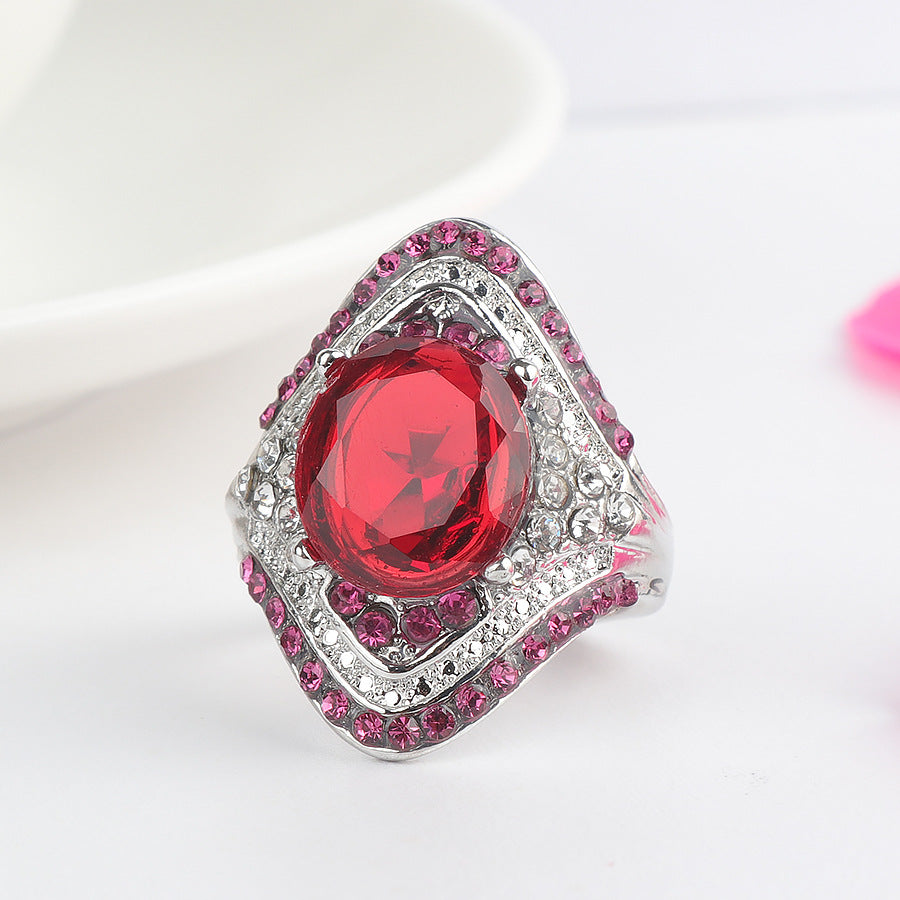 Natural Ruby Ring | 925 Sterling Silver | Gemini Lulu