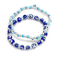 Eye Beads Bracelet Set | Gold Plated | Gemini Lulu