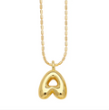 Gold Initial Pendant Necklace | Gold Plated | Gemini Lulu