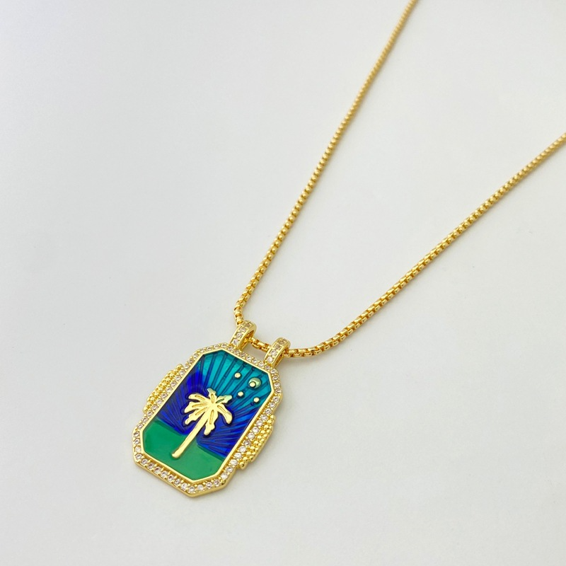 Gilded Tarot Pendant Gemini Lulu - Gemini Lulu