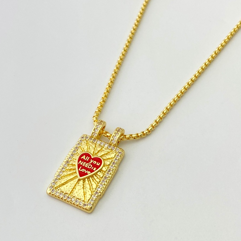 Gilded Tarot Pendant Gemini Lulu - Gemini Lulu