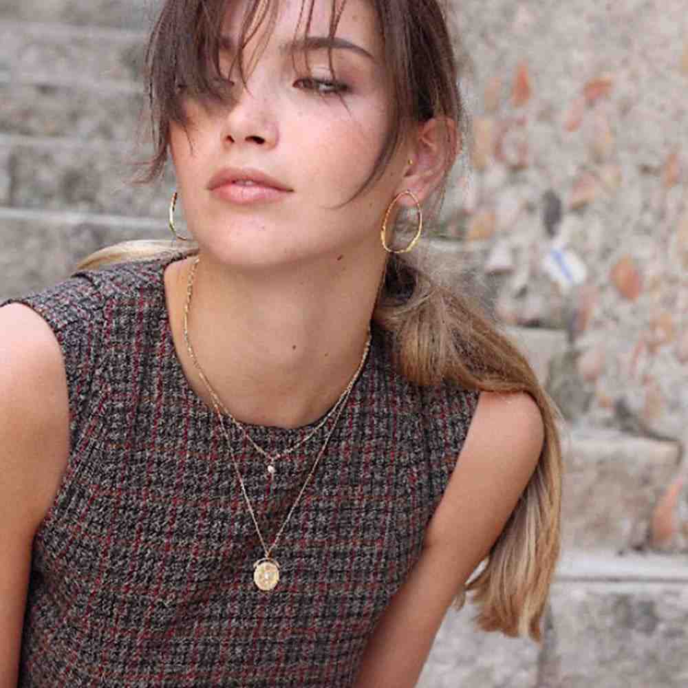 Elevate Your Style with the 18K Gold-Plated Layered Necklace