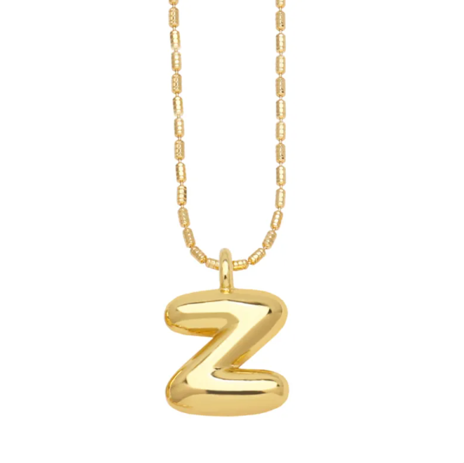 Personalised Gold Letter Bracelet | 18K Gold Plated | Gemini Lulu