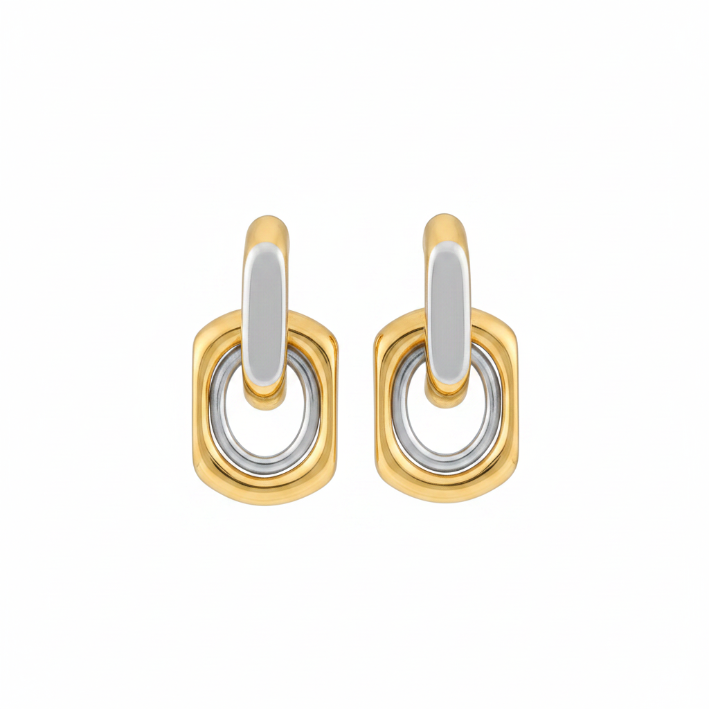 Two-Tone Hoops